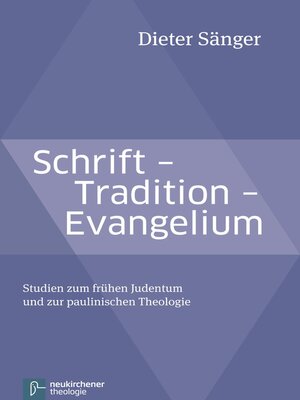 cover image of Schrift--Tradition--Evangelium